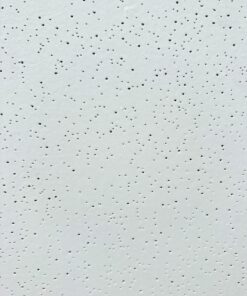 Close-up of Astro MF MicroNova acoustic mineral fibre ceiling tile showing micro-perforated white surface texture
