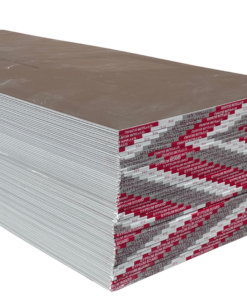 Stack of Gypmaster 9mm taper edge gypsum boards